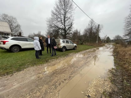 Первый заместитель главы Городского округа Коломна Лубяной Денис Борисович провел обход территории