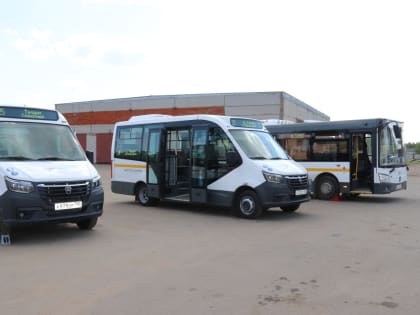 Пост сдал, пост принял: в Талдомском округе на смену старому транспорту приходят новые автобусы