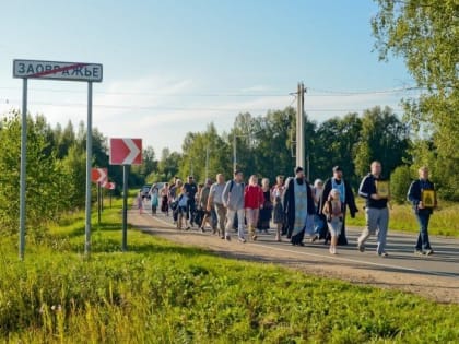 Успенский крестный ход в Солнечногорском благочинии