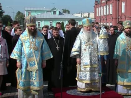 Коломенские школьники получили благословление