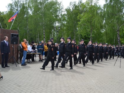 Курсанты Подмосковного колледжа «Энергия» в Старой Купавне приняли присягу