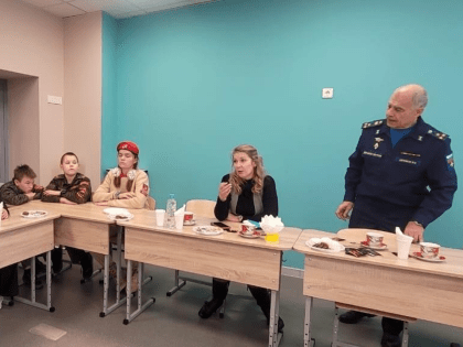 Урок мужества от ветерана боевых действий