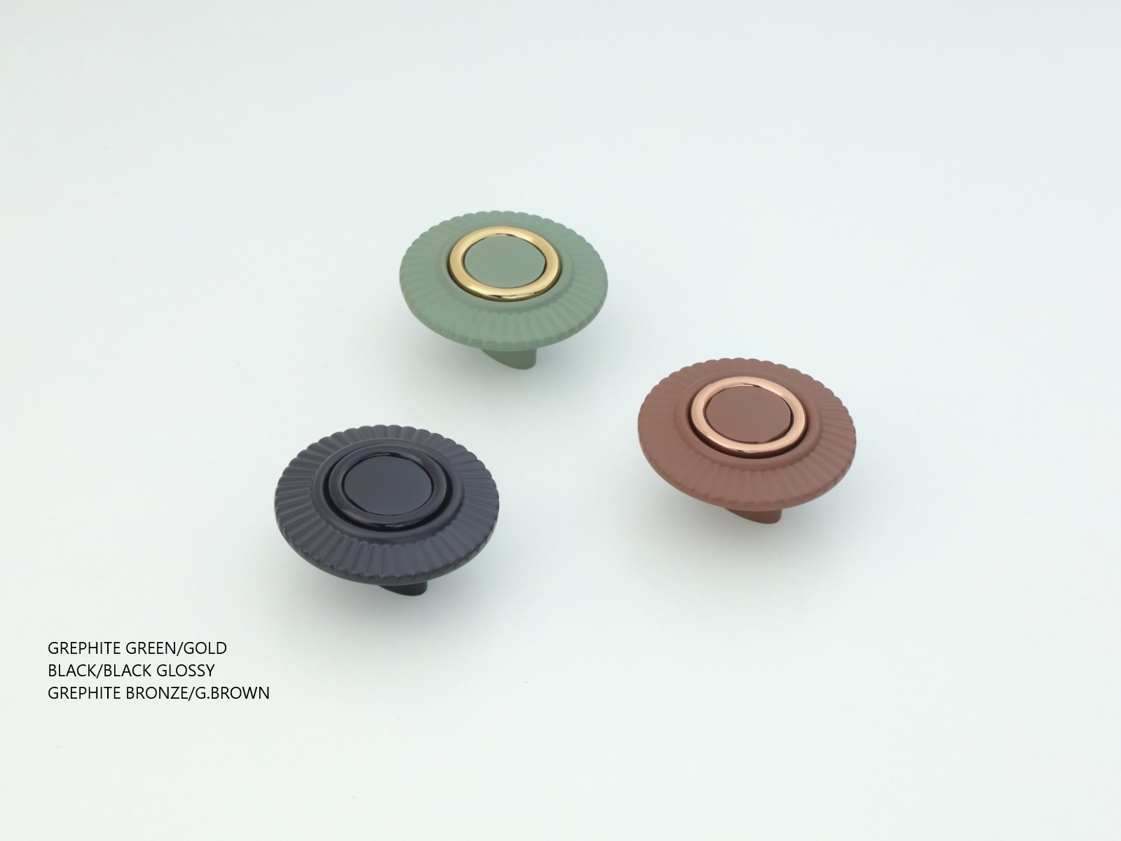 Fluted Designer Cabinet Knob — Hardware — SIDDHI