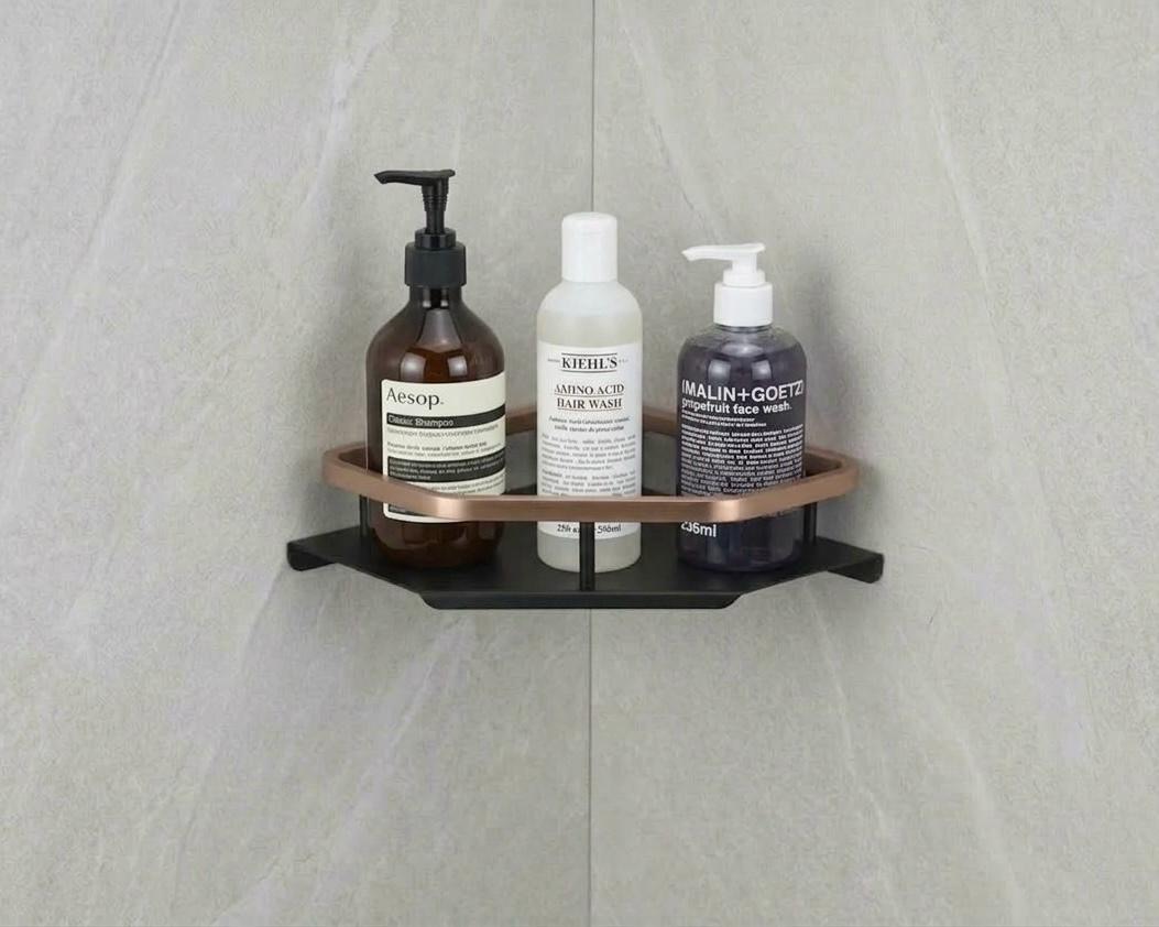 Aluminium Corner Bathroom Shelf — Hardware — SIDDHI