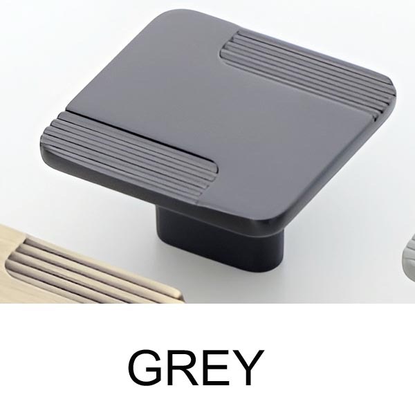 Square Designer Cabinet Knob – PVD  view 2