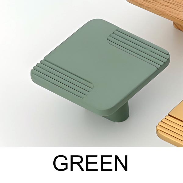 Square Designer Cabinet Knob – PVD  view 5