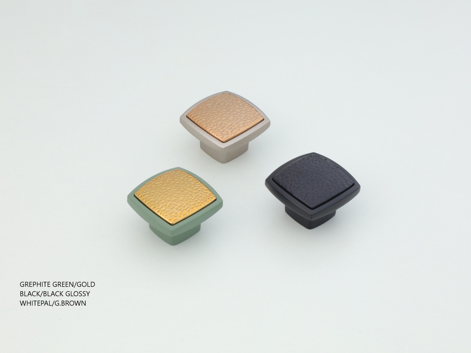 Premium Square Cabinet Knob — Hardware — SIDDHI