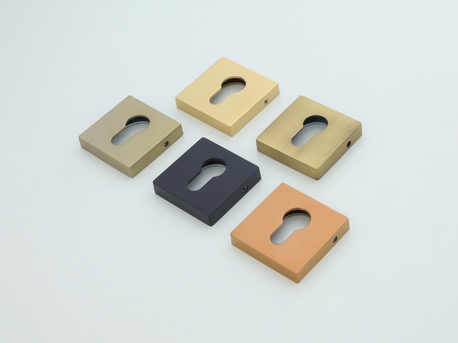 Premium Square Euro Profile Escutcheon — Lock — SIDDHI
