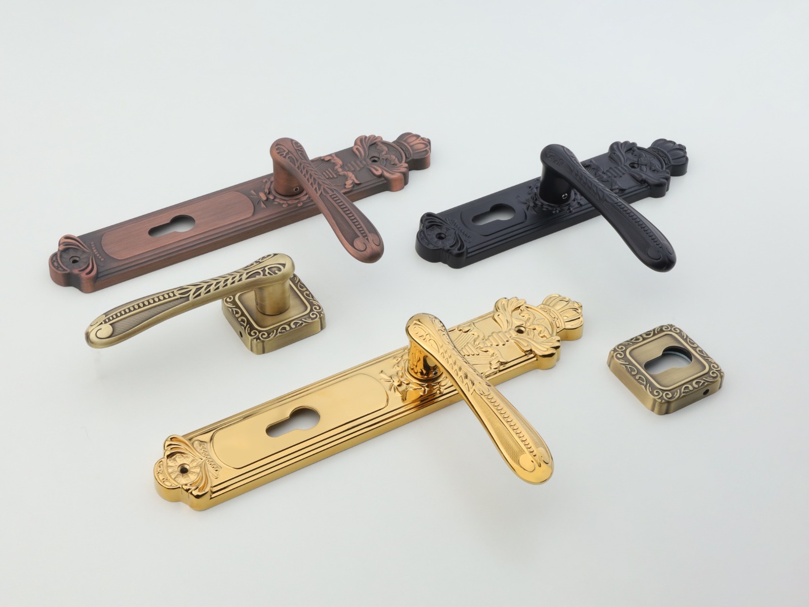 Premium Antique Mortise Door Handle Set — Handle — SIDDHI