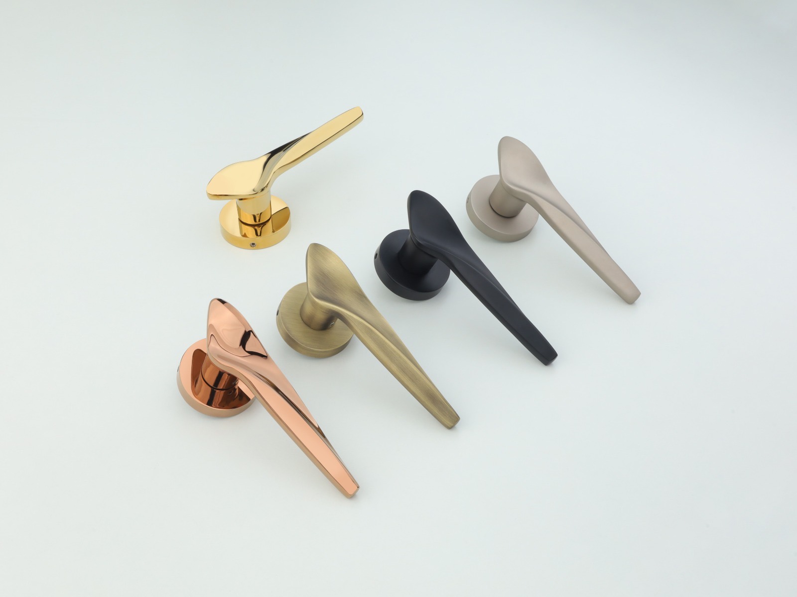 Premium Designer Lever Door Handle — RoseHandle — SIDDHI