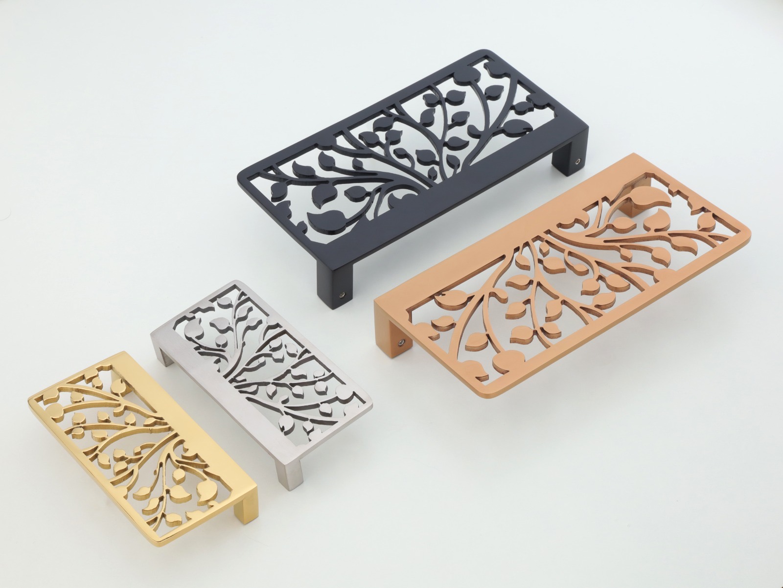Premium Floral Cut-Out Cabinet Handle — Handle — SIDDHI