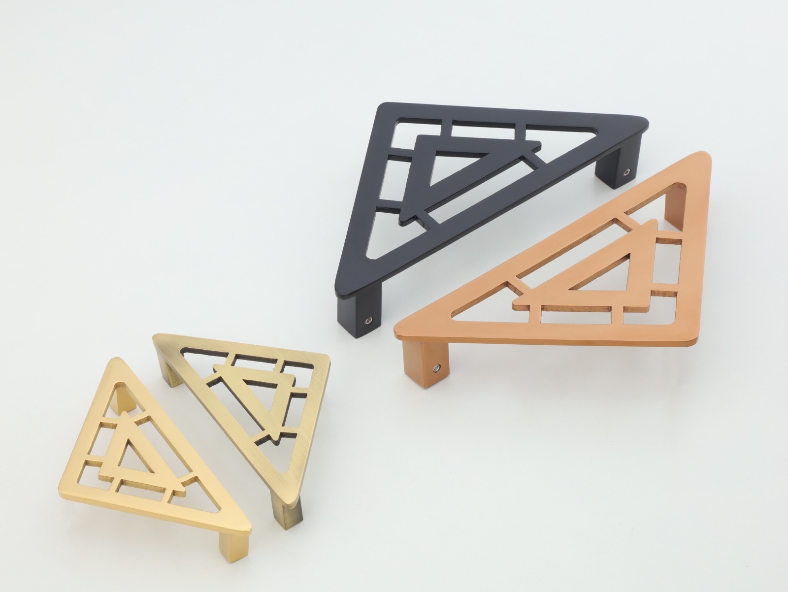 Premium Geometric Triangle Cabinet Handle — Handle — SIDDHI