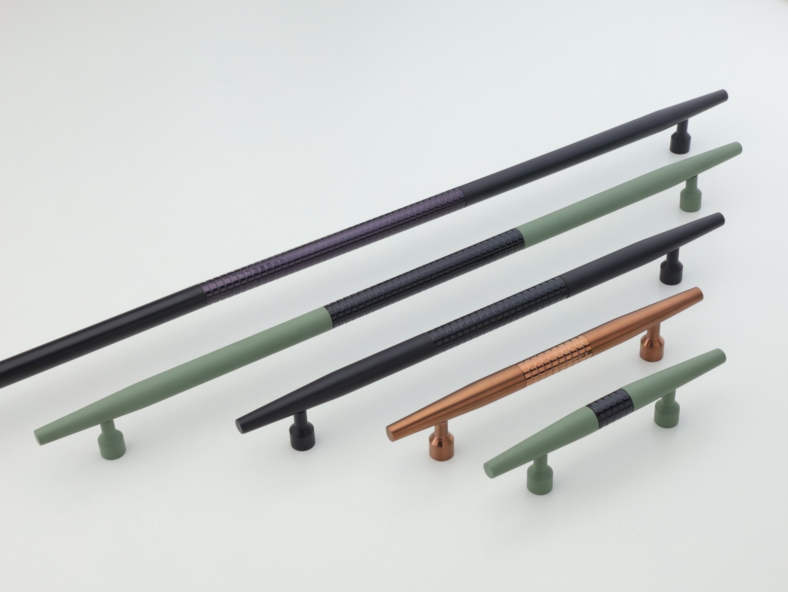 Premium Dual-Tone Textured Cabinet Pull Handle — Handle — SIDDHI