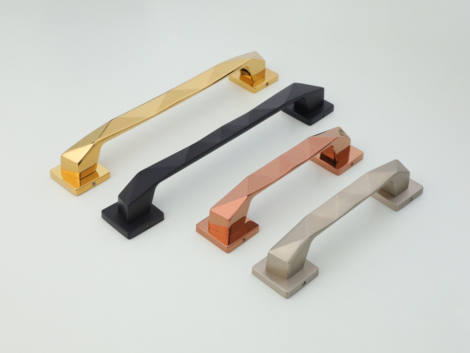 Premium Faceted Cabinet Pull Handle — Handle — SIDDHI