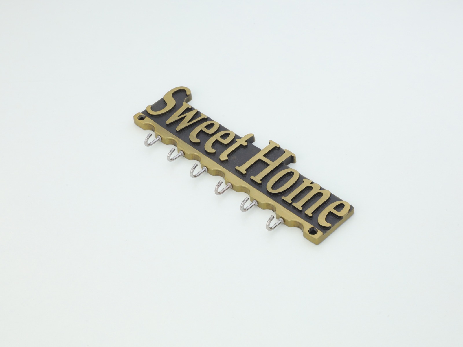 Sweet Home Decorative Key Holder – Premium Wall Mounted Key Rack — Hardware — SIDDHI