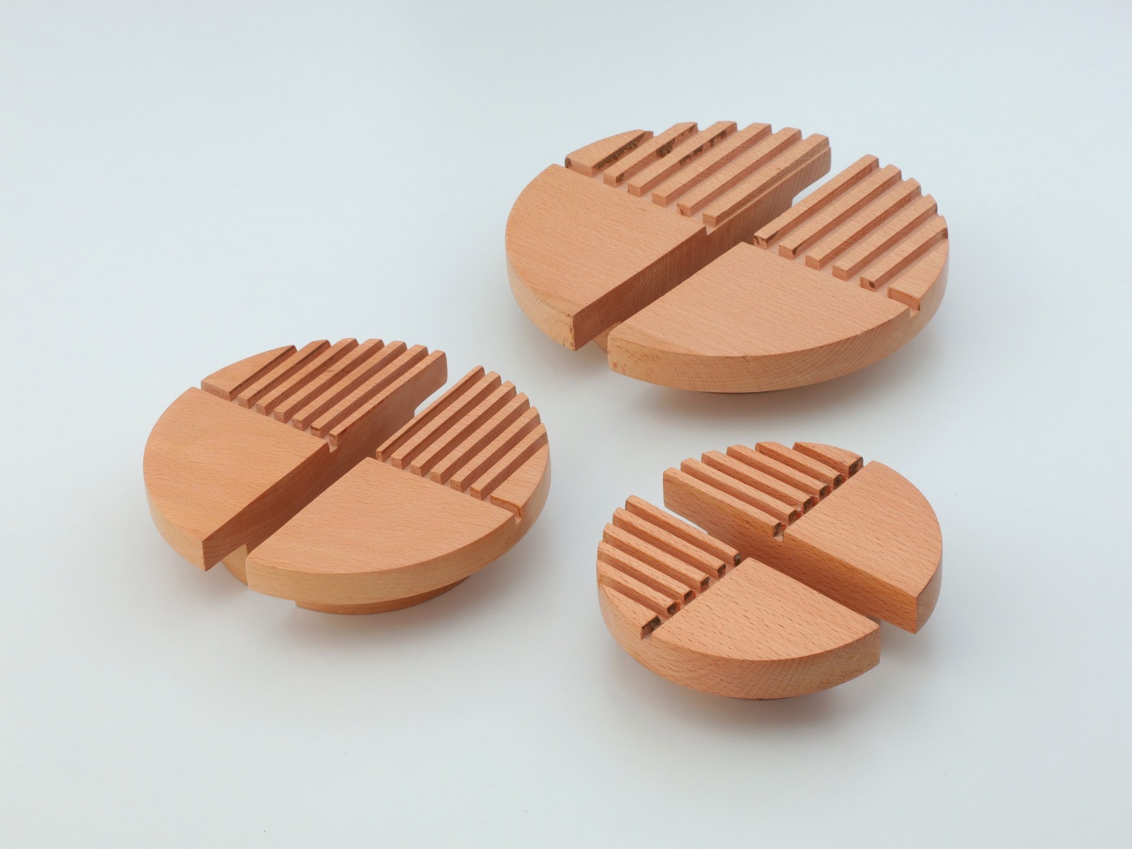 Geometric Wooden Handle  — Handle — SIDDHI