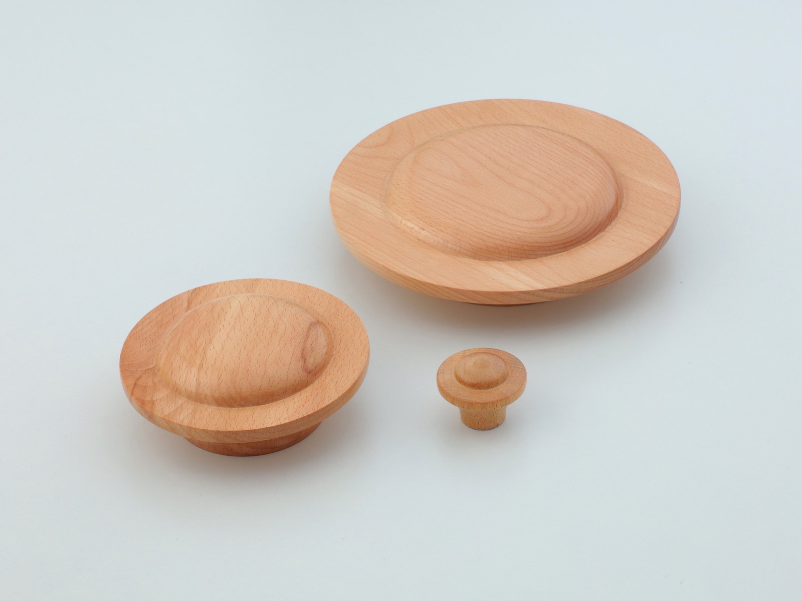 Minimalist Wooden Dish Cabinet Knob — Hardware — SIDDHI