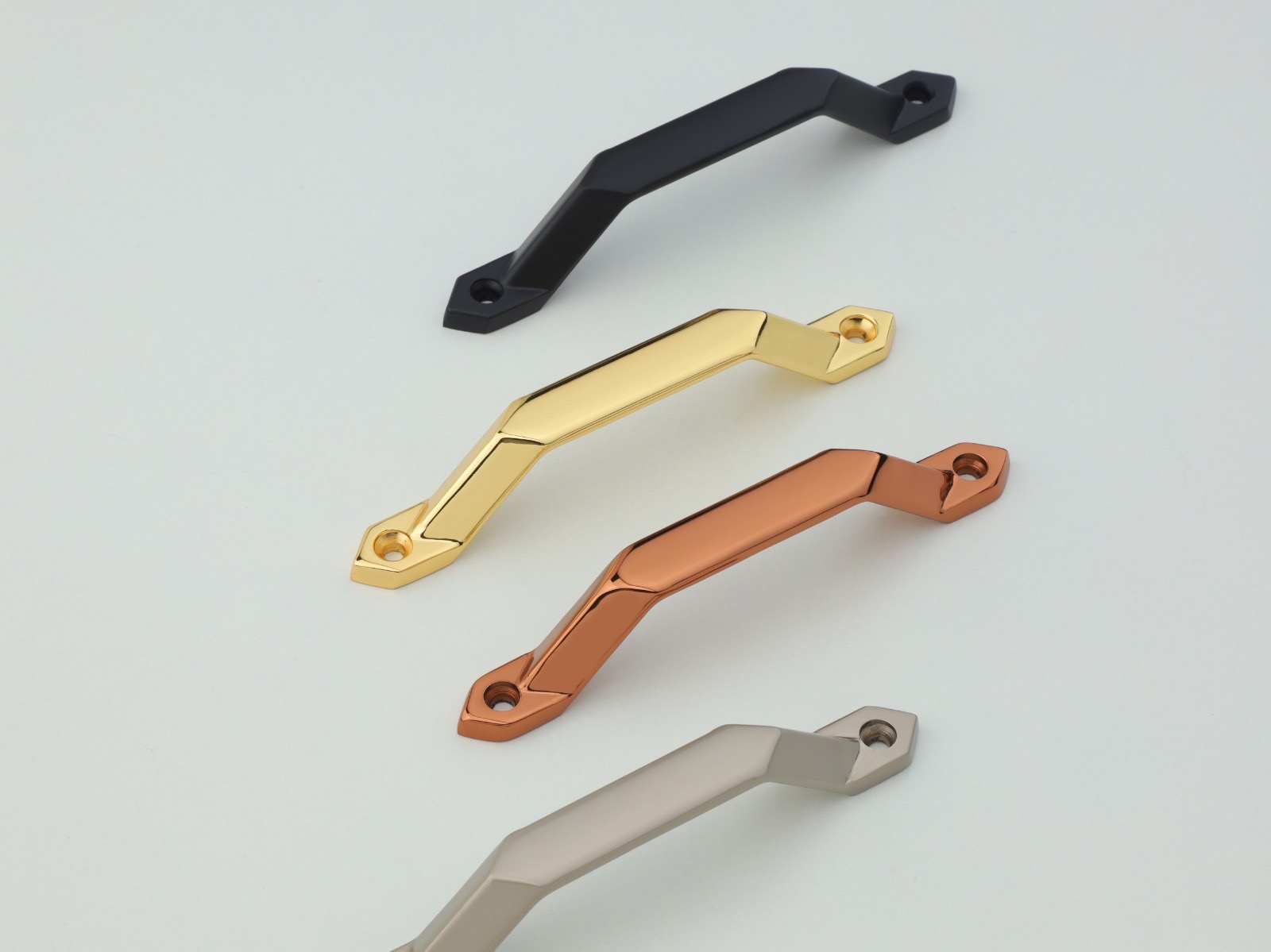 Modern Faceted Cabinet Pull Handle — Handle — SIDDHI