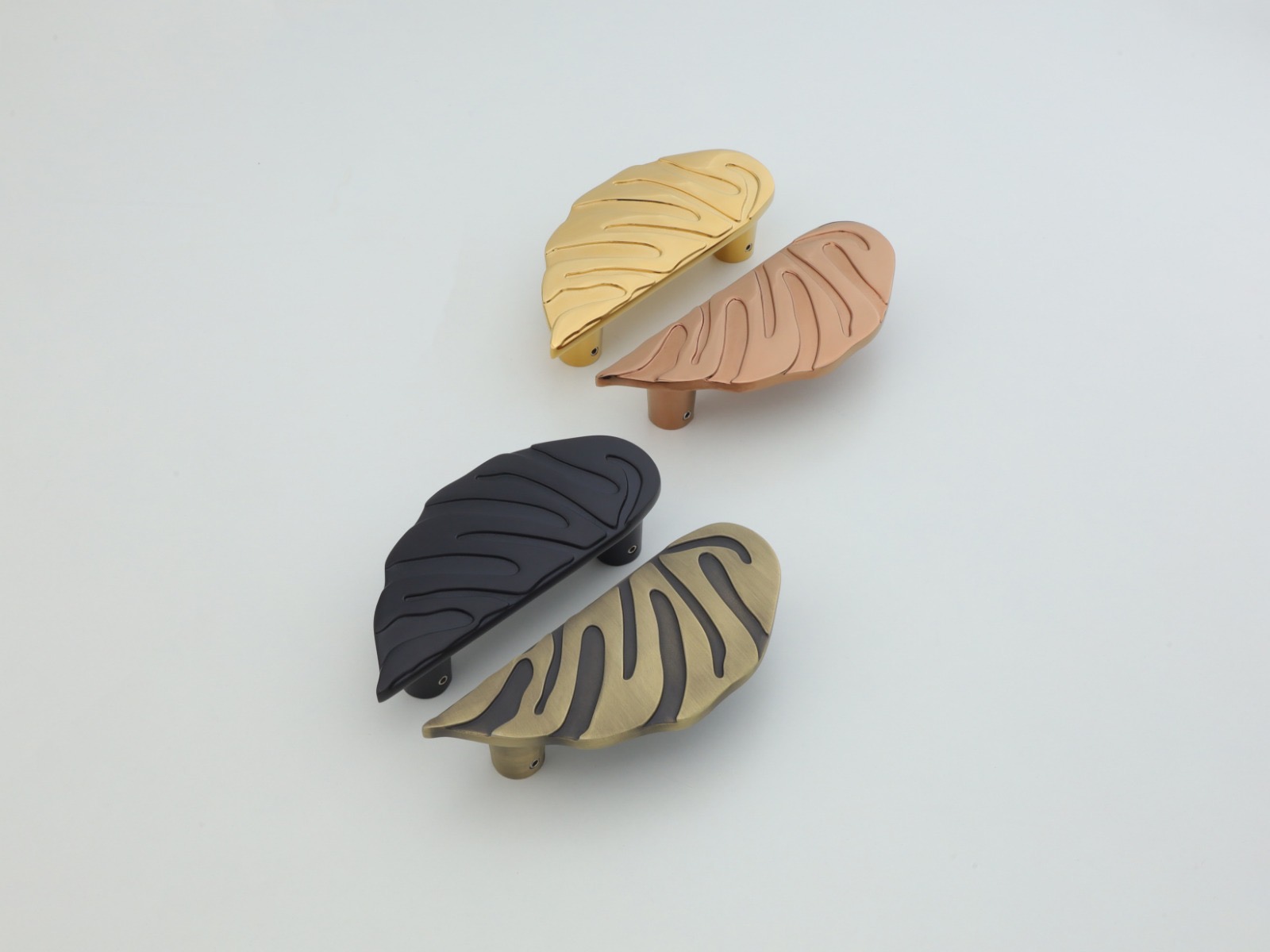 Premium Leaf Cabinet Handle — Handle — SIDDHI