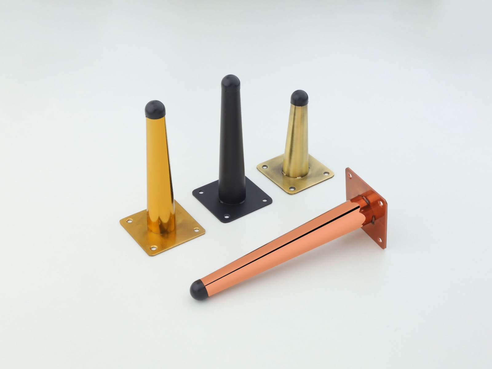 Premium Tapered Metal Furniture Leg — Hardware — SIDDHI