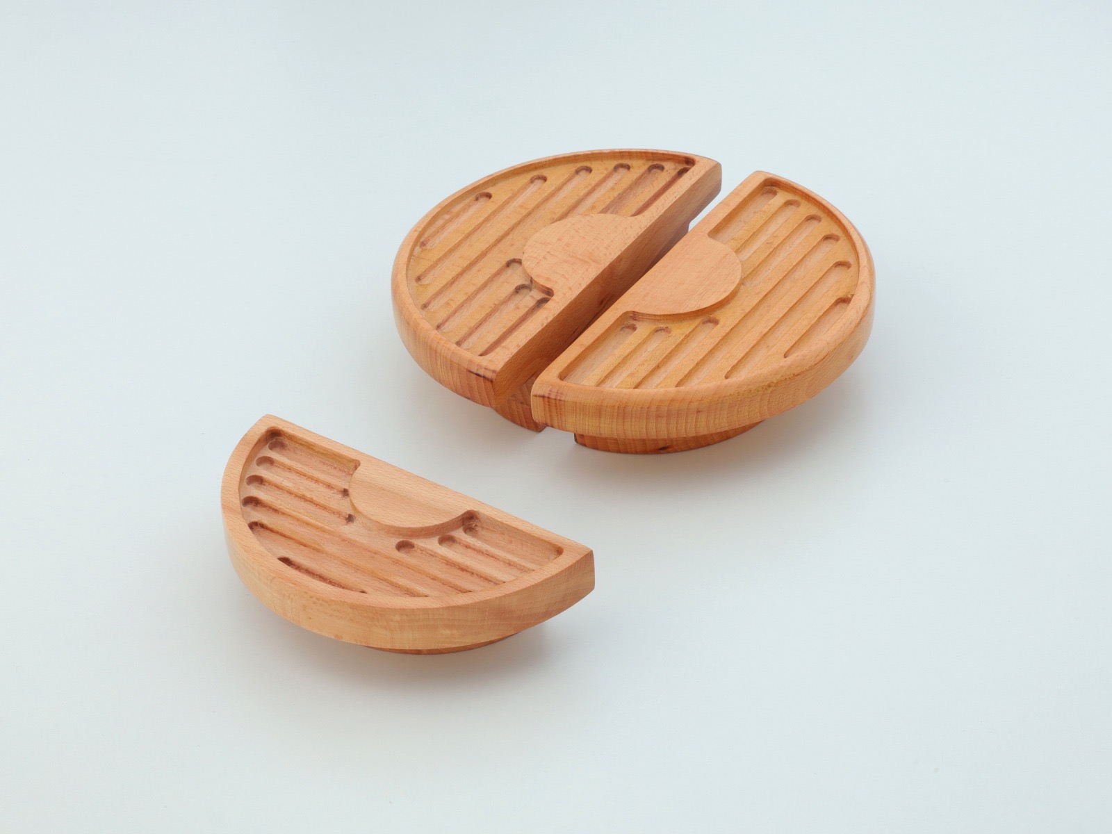 Premium Wooden Half-Moon Cabinet Handle Description — Handle — SIDDHI