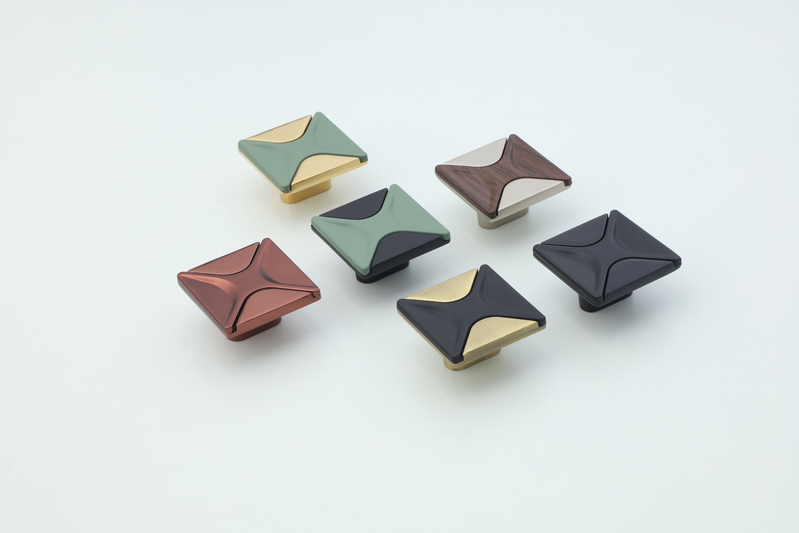 Premium Geometric Cabinet Knob — Hardware — SIDDHI