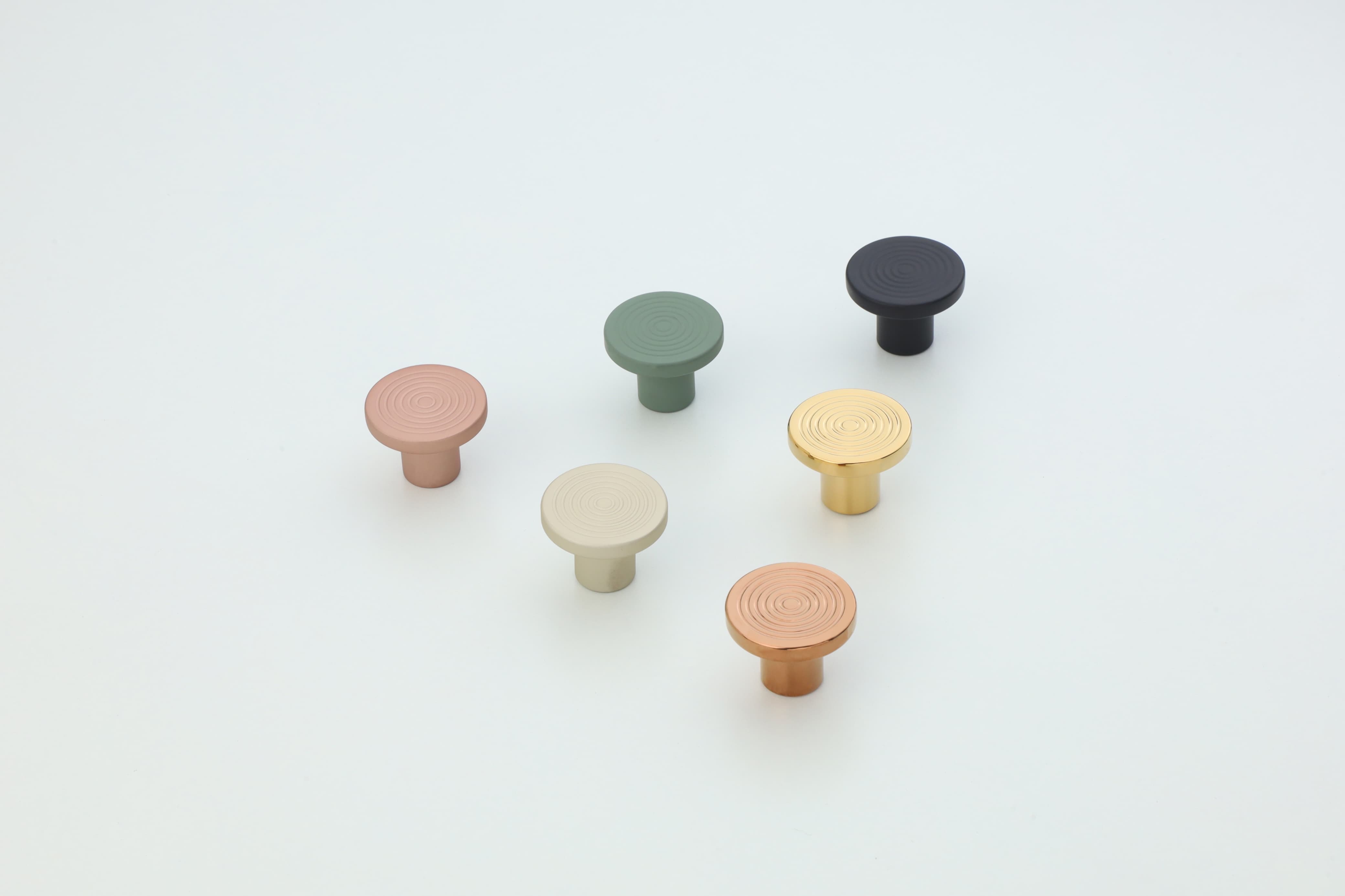 Premium Textured Round Cabinet Knob — Hardware — SIDDHI