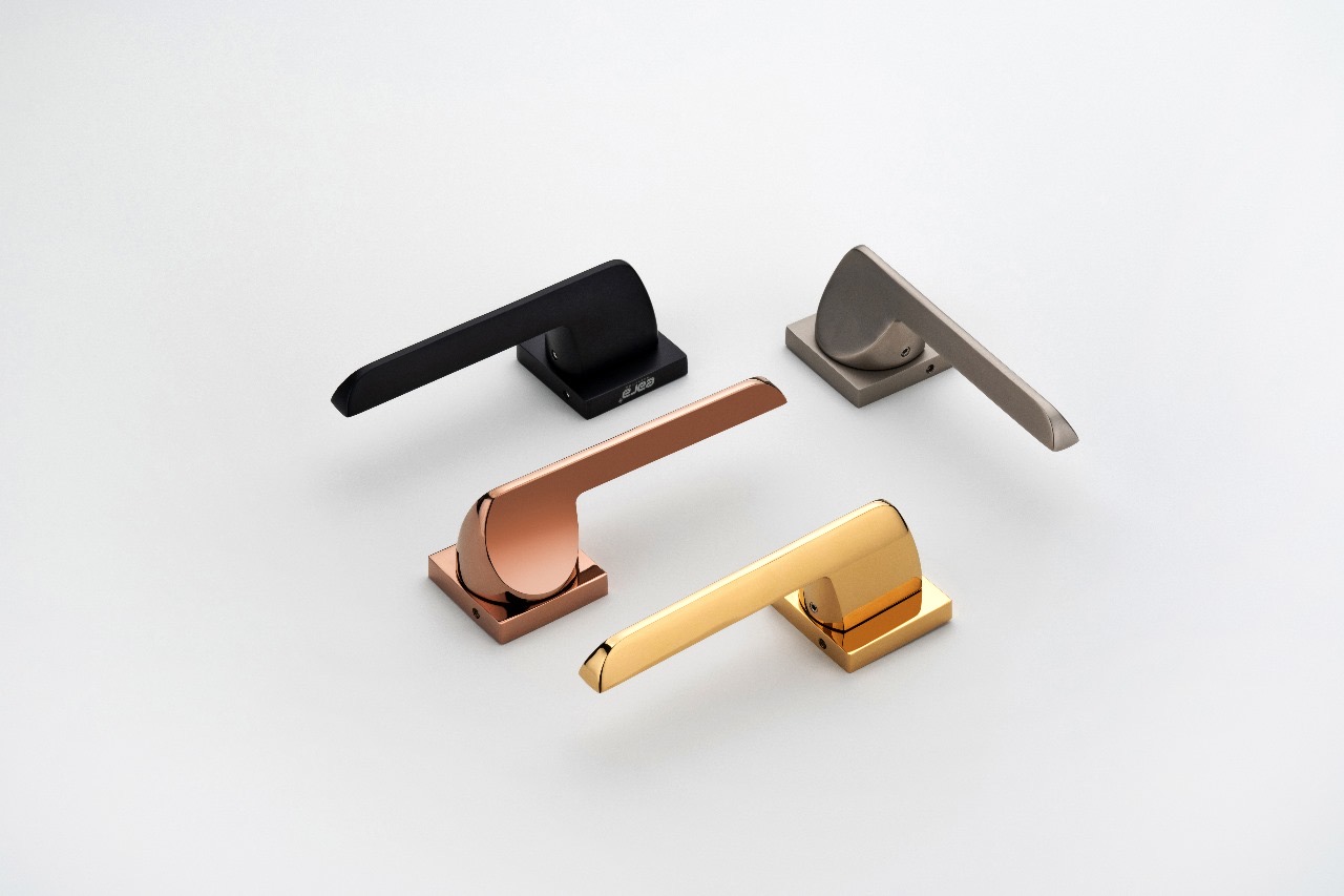 Premium Modern Door Lever Handle — RoseHandle — SIDDHI