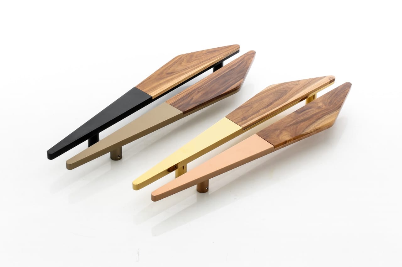 Premium Wood & Metal Designer Cabinet Pull Handle — Handle — SIDDHI