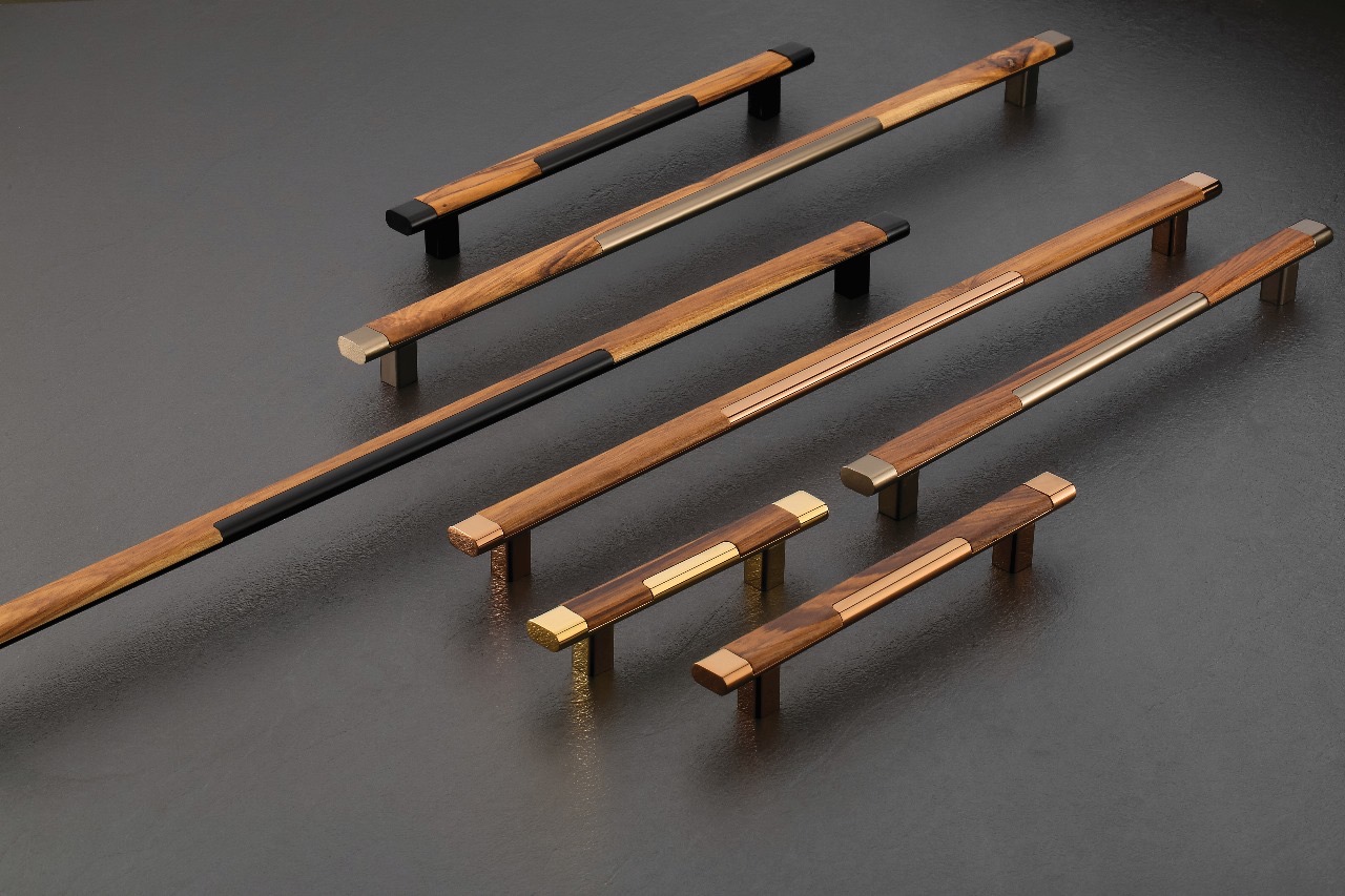Premium Wood & Metal Cabinet Pull Handle — Handle — SIDDHI