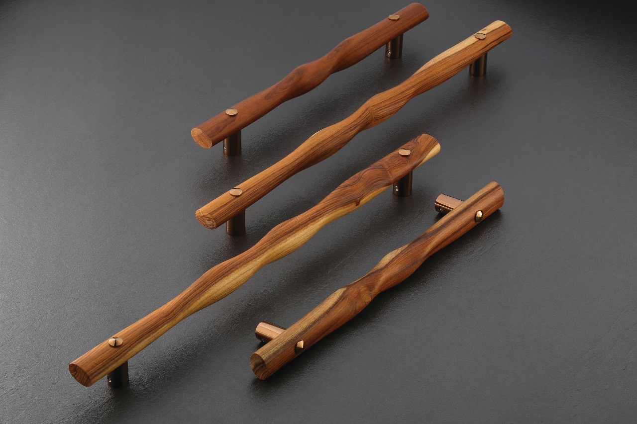 Premium Natural Wood Cabinet Pull Handle — Handle — SIDDHI