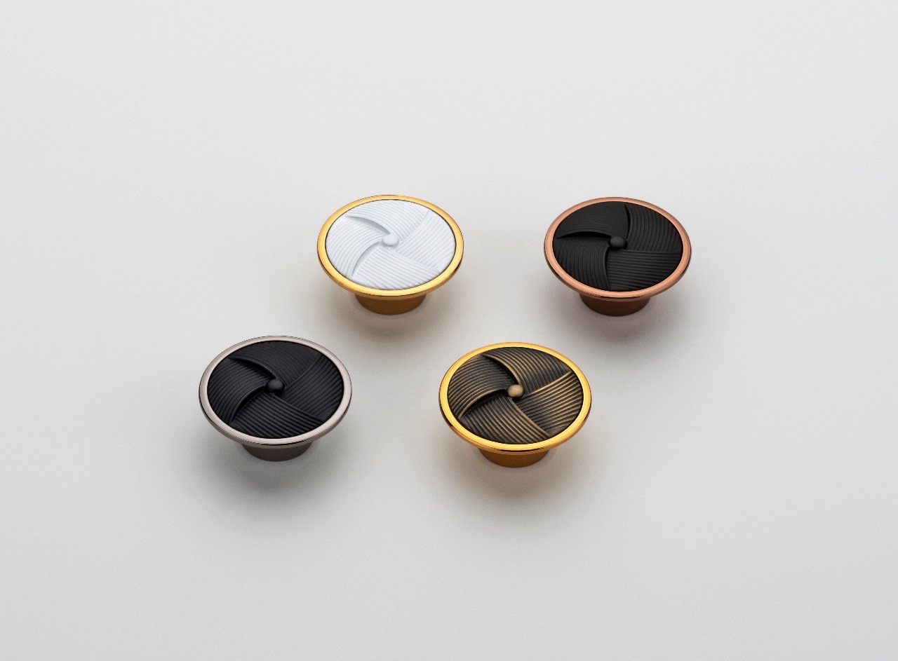 Premium Designer Round Cabinet Knob — Hardware — SIDDHI