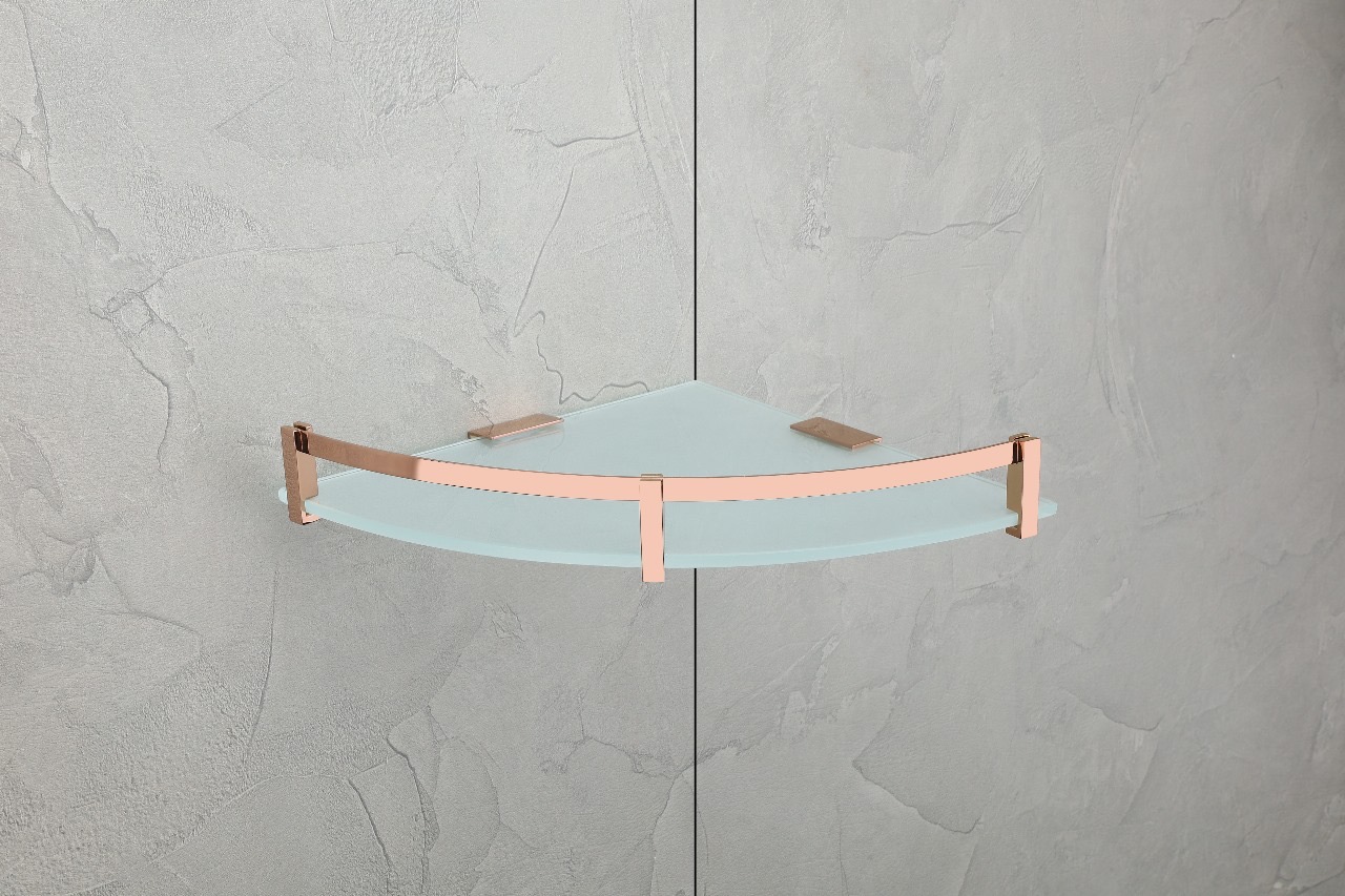 Premium Corner Glass Shelf view 2