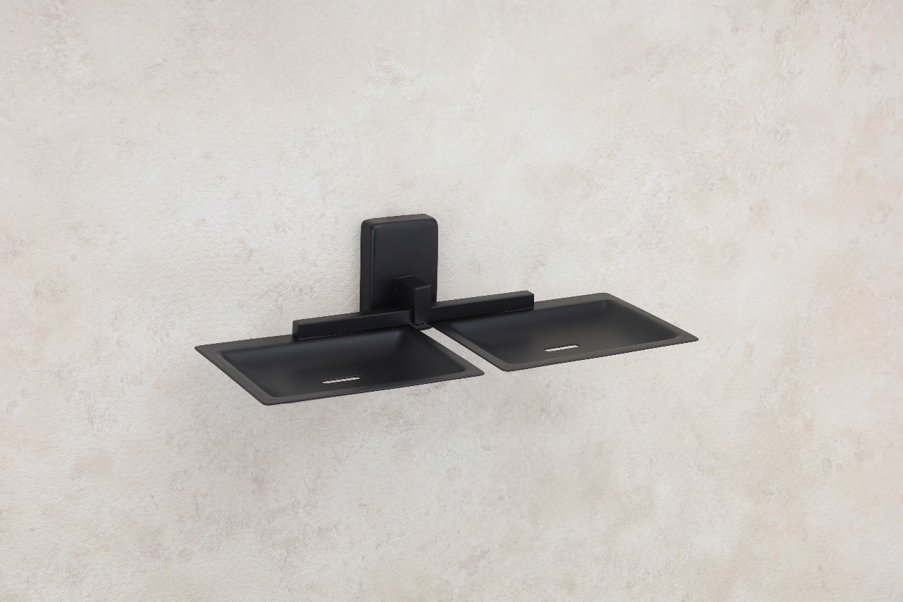 Premium Double Soap Dish Holder — Hardware — SIDDHI