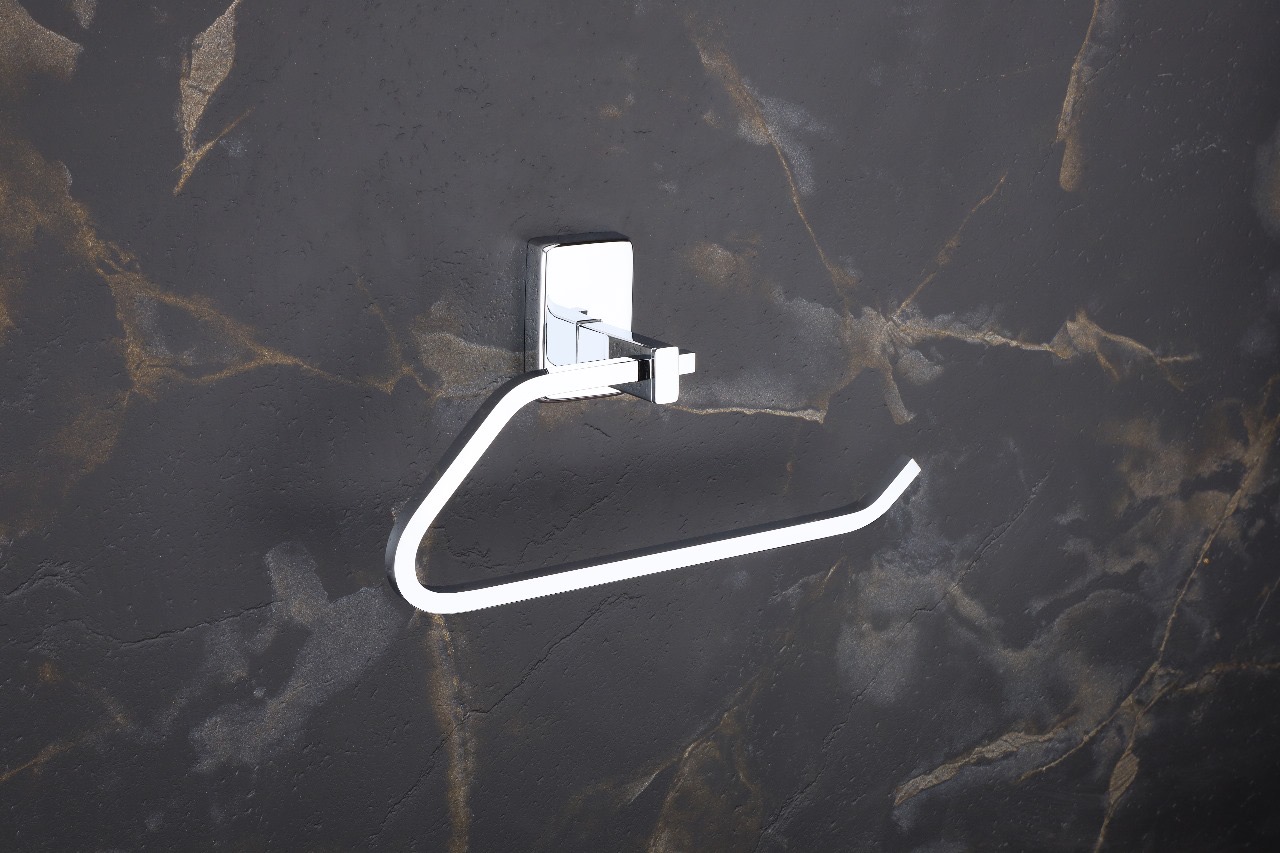 Premium Chrome Open Toilet Paper Holder — Hardware — SIDDHI