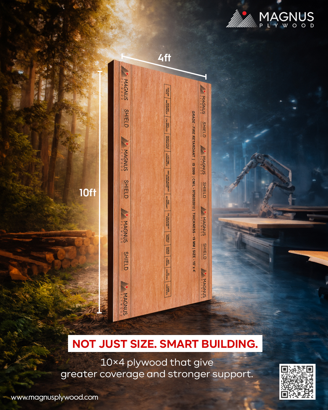 Magnus Shield Fire Retardant Plywood  view 2