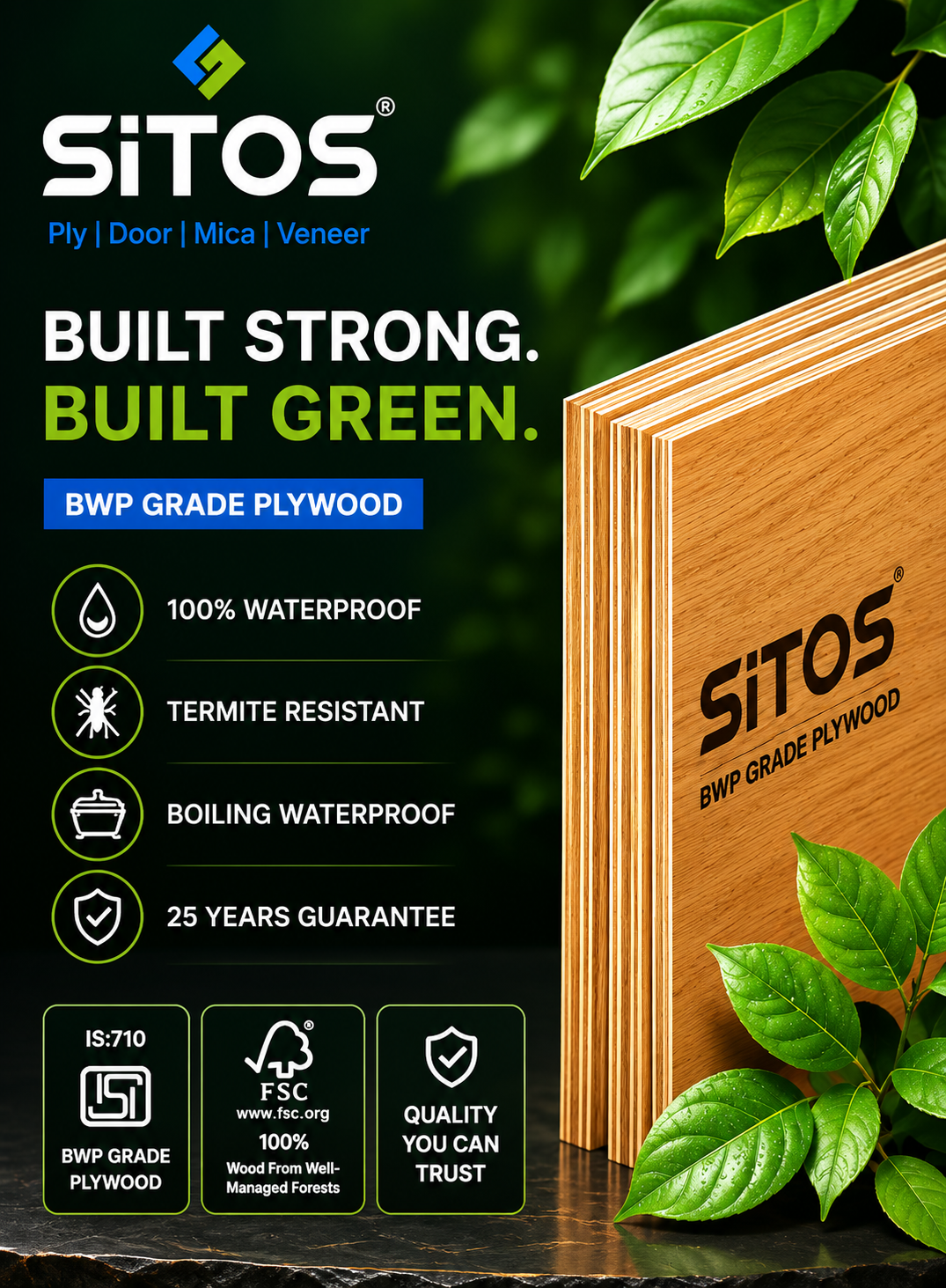 SITOS BWP Grade Plywood (IS:710) view 2