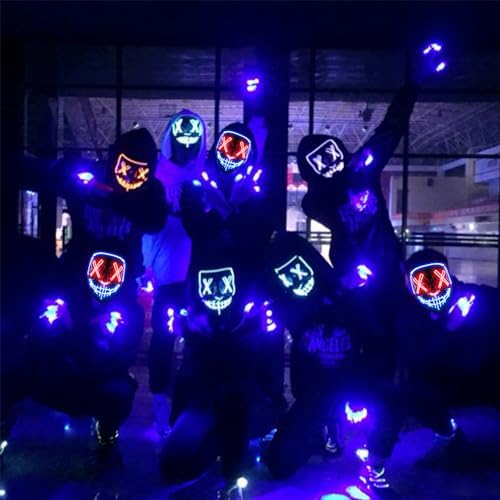 Vue 7 de Masque Dhalloween Led