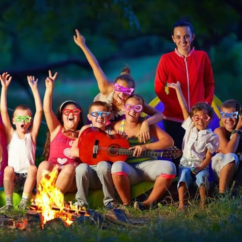 Vue 7 de Lunette Led Cotillons Accessoire