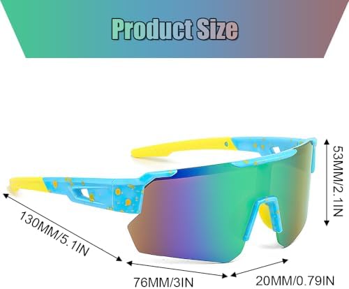 Vue 2 de Yangun Lunettes De Velo