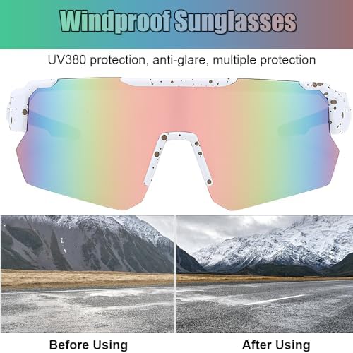 Vue 3 de Yangun Lunettes De Velo