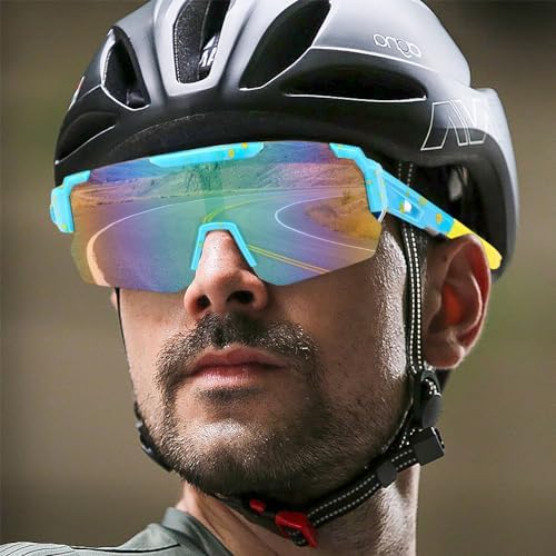Vue 6 de Yangun Lunettes De Velo