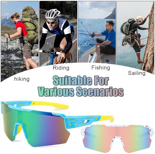 Vue 7 de Yangun Lunettes De Velo