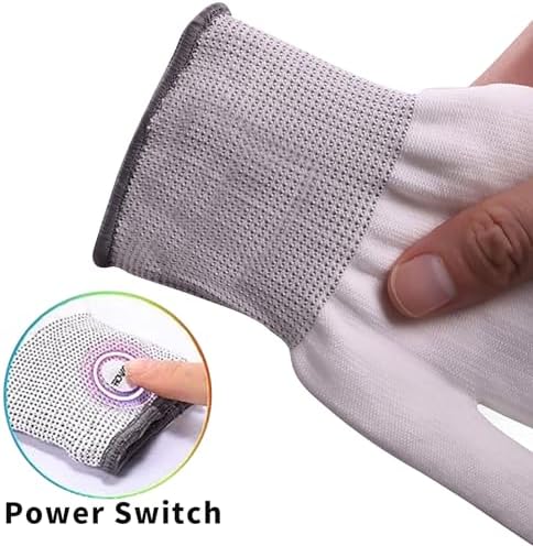 Vue 6 de Gants Lumineux