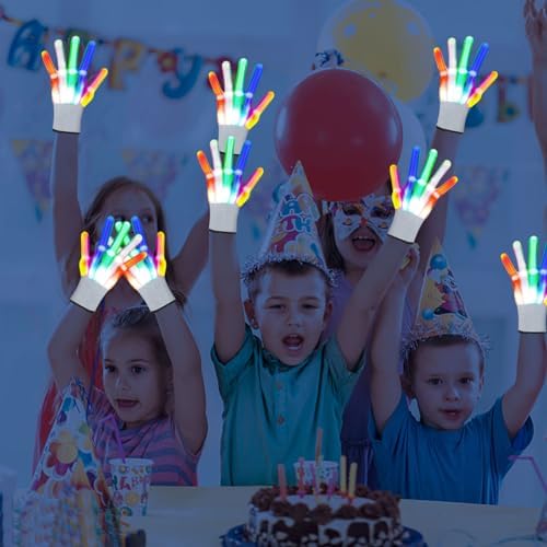 Vue 7 de Gants Lumineux