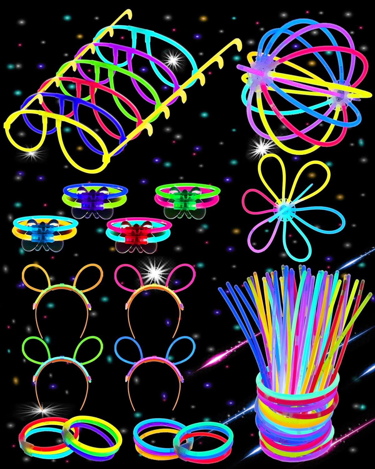 Carehabi Batons Lumineux Party