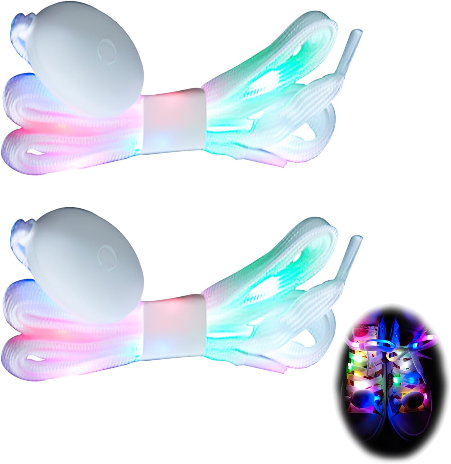 Lacets Brillants Clignotants Led