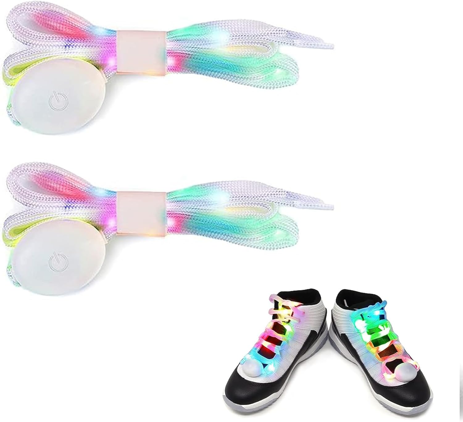 Paires Lacets Lumineux Led