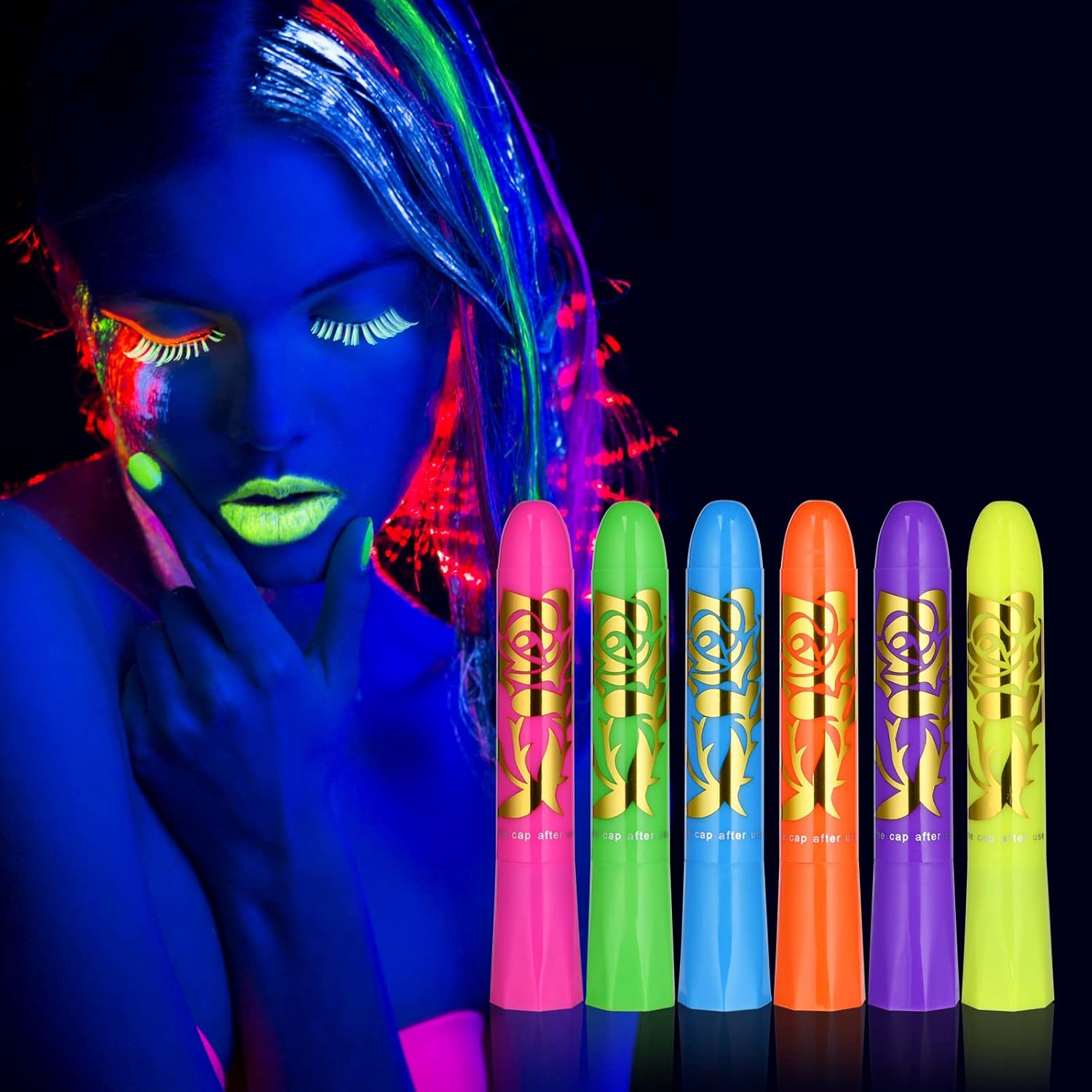 Aoowu Peinture Fluorescents Uv