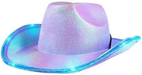 Chapeau Cowboy Lumineux Unisexe